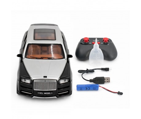 Радиоуправляемая металлическая машина Rolls-Royce Cullinan 1:22 - HCL-3806-BLACK