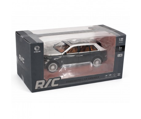 Радиоуправляемая металлическая машина Rolls-Royce Cullinan 1:22 - HCL-3806-BLACK