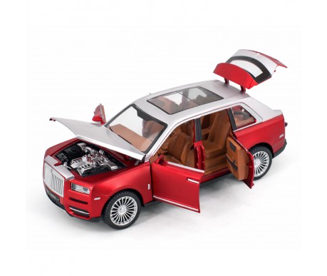 Радиоуправляемая металлическая машина Rolls-Royce Cullinan 1:22 - HCL-3806-RED