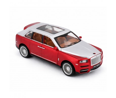 Радиоуправляемая металлическая машина Rolls-Royce Cullinan 1:22 - HCL-3806-RED