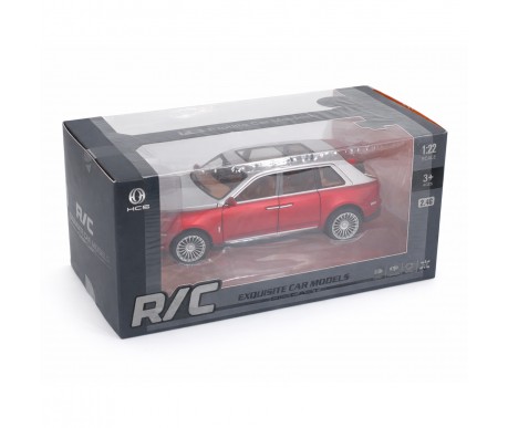 Радиоуправляемая металлическая машина Rolls-Royce Cullinan 1:22 - HCL-3806-RED
