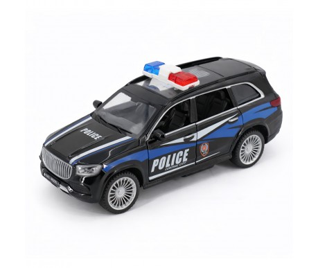 Радиоуправляемая металлическая полицейская машина Maybach GLS 1:22 - HCL-3605-BLACK