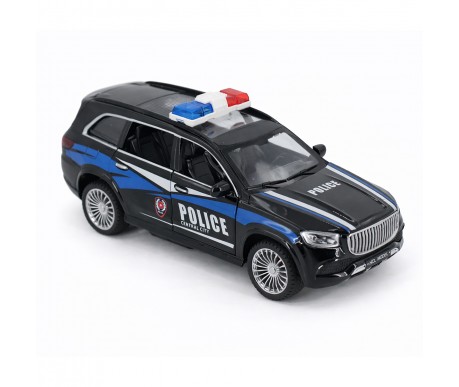 Радиоуправляемая металлическая полицейская машина Maybach GLS 1:22 - HCL-3605-BLACK