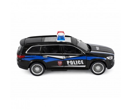 Радиоуправляемая металлическая полицейская машина Maybach GLS 1:22 - HCL-3605-BLACK