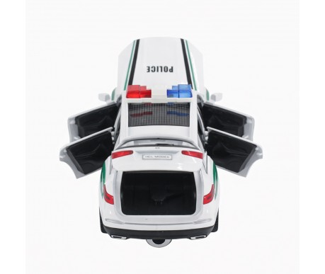 Радиоуправляемая металлическая полицейская машина Maybach GLS 1:22 - HCL-3605-WHITE