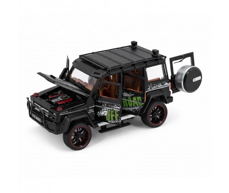 Радиоуправляемая металлическая машина Mercedes G500 1:22 - HCL-3801-BLACK