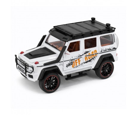 Радиоуправляемая металлическая машина Mercedes G500 1:22 - HCL-3801-WHITE