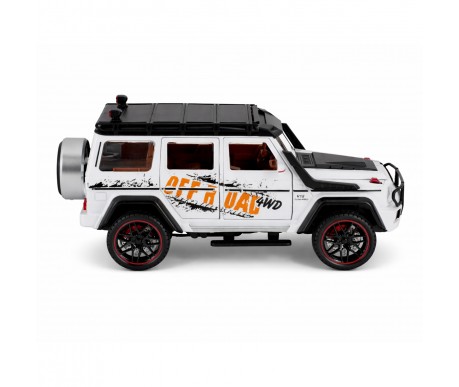 Радиоуправляемая металлическая машина Mercedes G500 1:22 - HCL-3801-WHITE