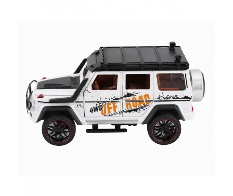 Радиоуправляемая металлическая машина Mercedes G500 1:22 - HCL-3801-WHITE