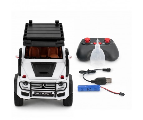 Радиоуправляемая металлическая машина Mercedes G500 1:22 - HCL-3801-WHITE