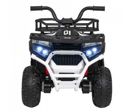 Детский электромобиль квадроцикл X-Robust (белый, 24V, 4WD, пульт, EVA) - XMX651-24V-4WD-WHITE