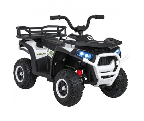 Детский электромобиль квадроцикл X-Robust (белый, 24V, 4WD, пульт, EVA) - XMX651-24V-4WD-WHITE