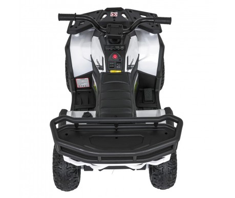 Детский электромобиль квадроцикл X-Robust (белый, 24V, 4WD, пульт, EVA) - XMX651-24V-4WD-WHITE