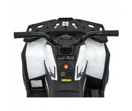 Детский электромобиль квадроцикл X-Robust (белый, 24V, 4WD, пульт, EVA) - XMX651-24V-4WD-WHITE