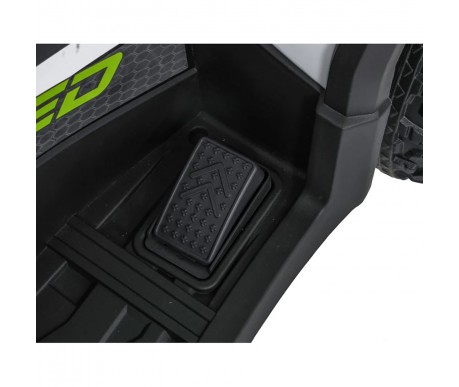 Детский электромобиль квадроцикл X-Robust (белый, 24V, 4WD, пульт, EVA) - XMX651-24V-4WD-WHITE