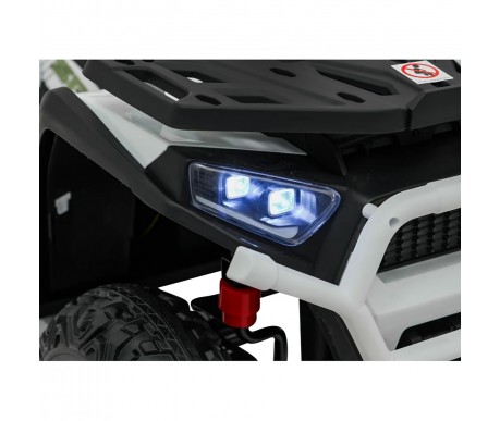 Детский электромобиль квадроцикл X-Robust (белый, 24V, 4WD, пульт, EVA) - XMX651-24V-4WD-WHITE