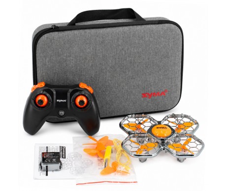Квадрокоптер Syma X26PRO-E оранжевый с сумкой - SYMA-X26PRO-ER