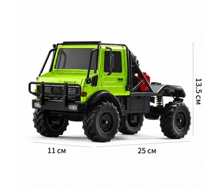 Радиоуправляемый грузовик Unimog U4000 4WD 1:18 - MN-333-GREEN