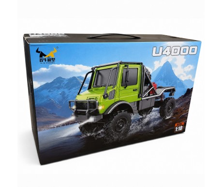 Радиоуправляемый грузовик Unimog U4000 4WD 1:18 - MN-333-GREEN