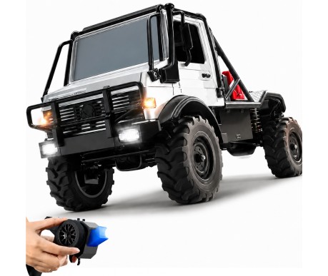Радиоуправляемый грузовик Unimog U4000 4WD 1:18 - MN-333-SILVER