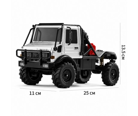 Радиоуправляемый грузовик Unimog U4000 4WD 1:18 - MN-333-SILVER