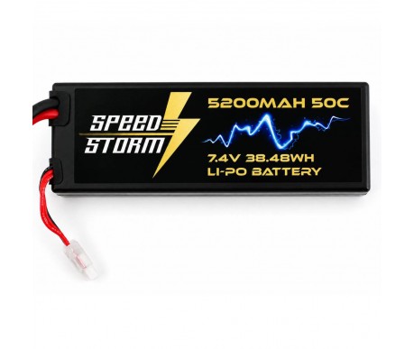 Аккумулятор Speed Storm Li-Po 7.4V 50C 5200 mAh Hard Case разъем XT90 - SS-2S5200-50-XT90