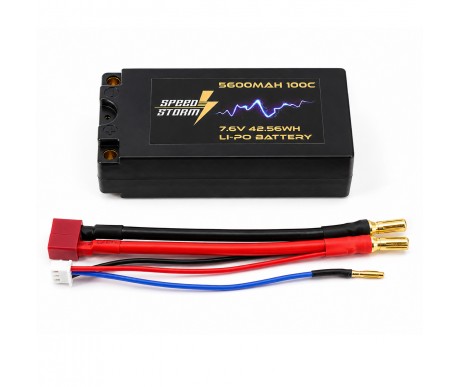 Аккумулятор Speed Storm Li-PoHV 7.6V 100C 5600 mAh Hard SP разъем T-plug (Deans) - SS-HV2S5600-100-D