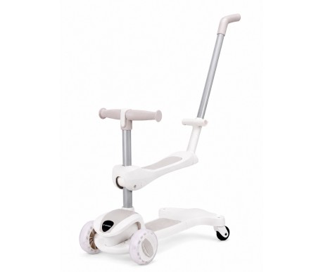 Детский самокат-каталка 4в1 - TR003-BEIGE