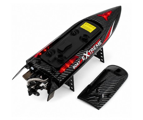 Радиоуправляемый катер Black Extreme (48 см, 55 км/ч, Brushless) - HJ816PRO-CARBON-BLACK