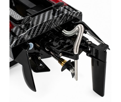Радиоуправляемый катер Black Extreme (48 см, 55 км/ч, Brushless) - HJ816PRO-CARBON-BLACK