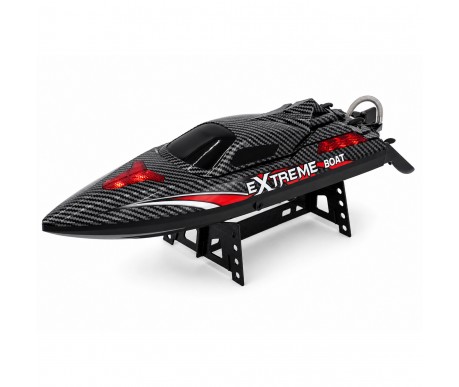 Радиоуправляемый катер Black Extreme (48 см, 55 км/ч, Brushless) - HJ816PRO-CARBON-BLACK