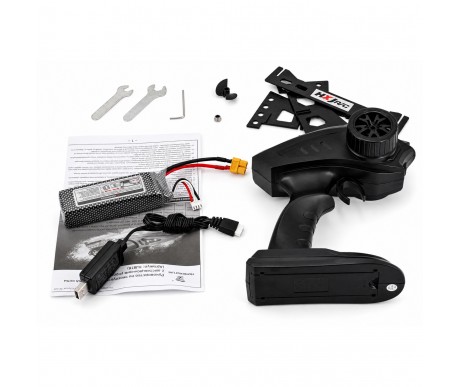 Радиоуправляемый катер Black Extreme (48 см, 55 км/ч, Brushless) - HJ816PRO-CARBON-BLACK
