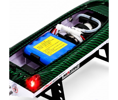 Радиоуправляемый катер Green SuNew с сумкой (47 см, 35 км/ч, акб 3000 mAh) - HJ806B-CARBON-GREEN