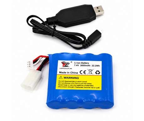 Радиоуправляемый катер Green SuNew с сумкой (47 см, 35 км/ч, акб 3000 mAh) - HJ806B-CARBON-GREEN