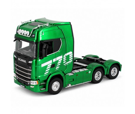 Радиоуправляемый тягач Scania HUINA масштаб 1:18 - HN1501-GREEN