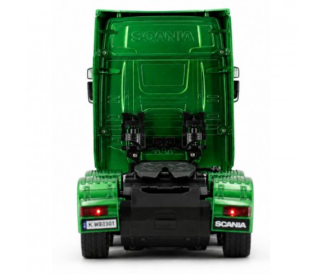Радиоуправляемый тягач Scania HUINA масштаб 1:18 - HN1501-GREEN