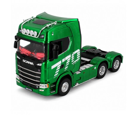 Радиоуправляемый тягач Scania HUINA масштаб 1:18 - HN1501PRO-GREEN