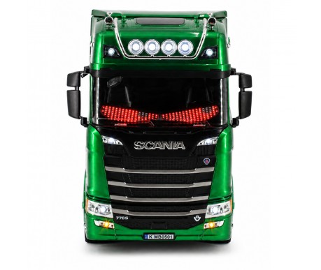 Радиоуправляемый тягач Scania HUINA масштаб 1:18 - HN1501PRO-GREEN