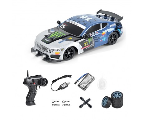 Радиоуправляемая машина для дрифта HB Ford Mustang (4WD, свет, пар, акб, 1:16) - SC16A05-1