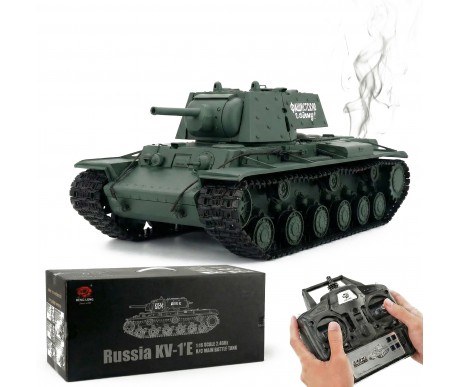 Радиоуправляемый танк Heng Long KV-1 S version V7.0 масштаб 1:16 RTR 2.4G - 3878-1-Upg-V7