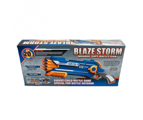 Пистолет ''BlazeStorm'' с мягкими пулями (2-ой выстрел) - ZC7037