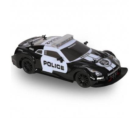 Радиоуправляемая машина Nissan GTR Полиция (с мигалками) 1:16 - MX8992