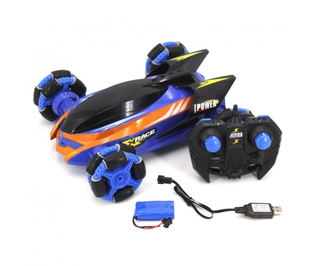 Радиоуправляемая машина для дрифта на роликовых колесах 1:14 - 955-90-BLUE