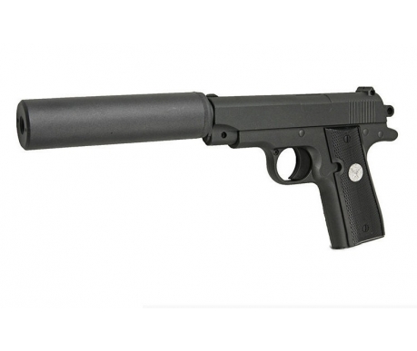 Пистолет металлический Colt Commander (пневматика, 27,5 см) - G.2A