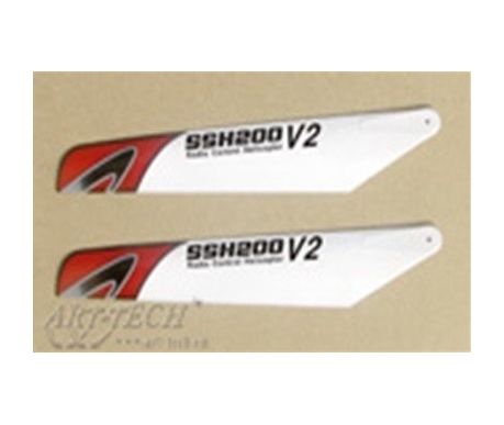 Главные лопасти красные