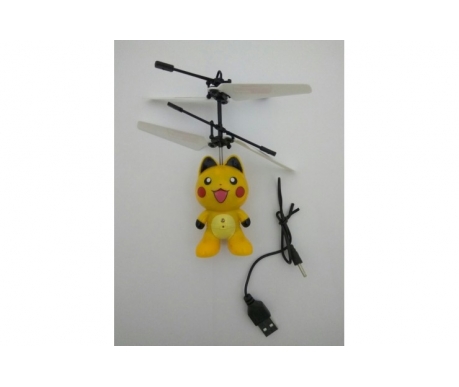 Радиоуправляемая игрушка - вертолет Пикачу