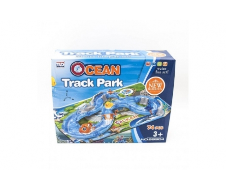 Детский водяной трек Ocean Park, 74 детали