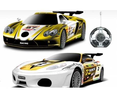 Радиоуправляемый конструктор - спортивные автомобили Mclaren и Ferrari