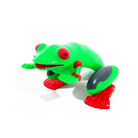 Робот-лягушка на радиоуправлении зеленая