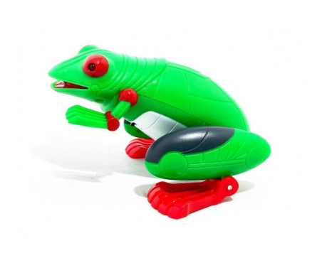 Робот-лягушка на радиоуправлении зеленая